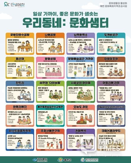 카페·공방이 문화사랑방으로… 예천 ‘우리동네 문화샘터’ 참여자 모집