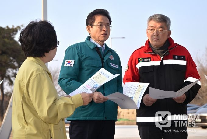 가축전염병 방역상황 점검(예천군 거점소독시설)