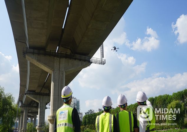 교량 드론 점검