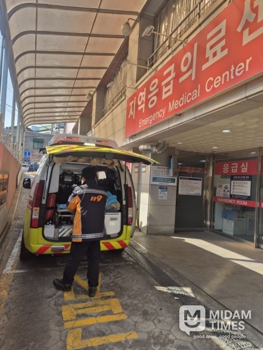 119구급대 환자이송