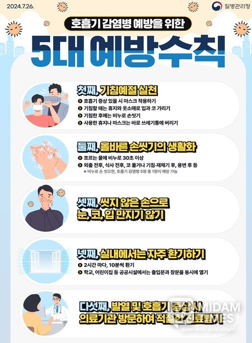 호흡기감염병 예방수칙