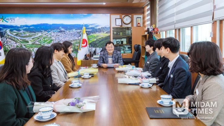 합천군 민원업무 우수공무원 간담회 개최