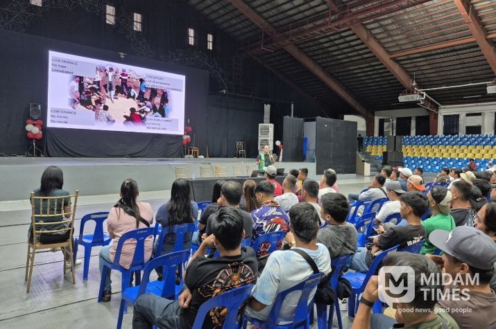 영주시는 경상북도 새마을재단 및 필리핀 로살레스시와 협력해 문화디지털 새마을 시범사업을 본격추진한다(입교식 모습)