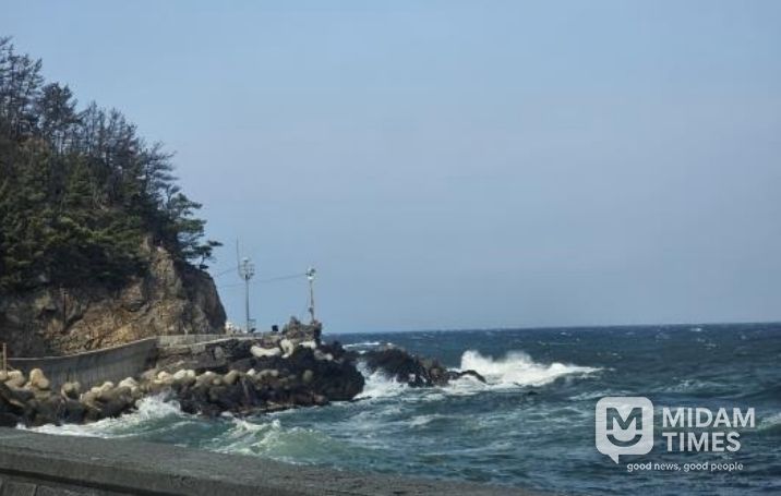 울진해경, 위험예보제「주의보」발령, 너울성 파도 주의
