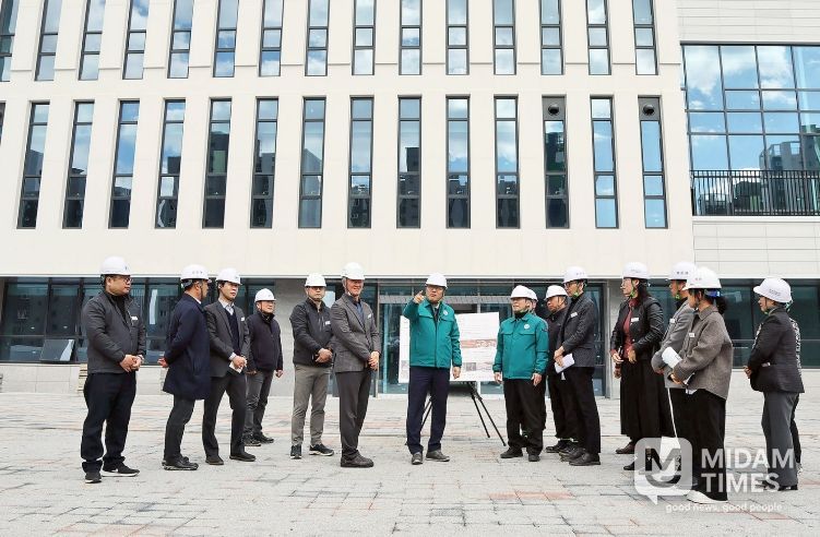 농업기술센터 통합청사 현장점검