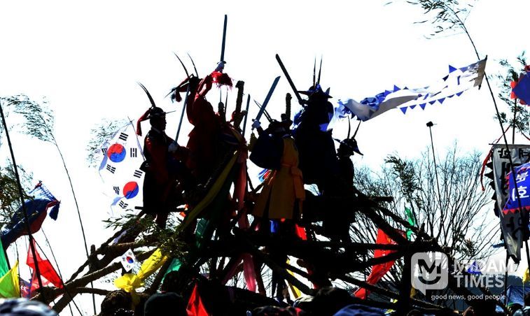 읍면별 태극기 모범거리