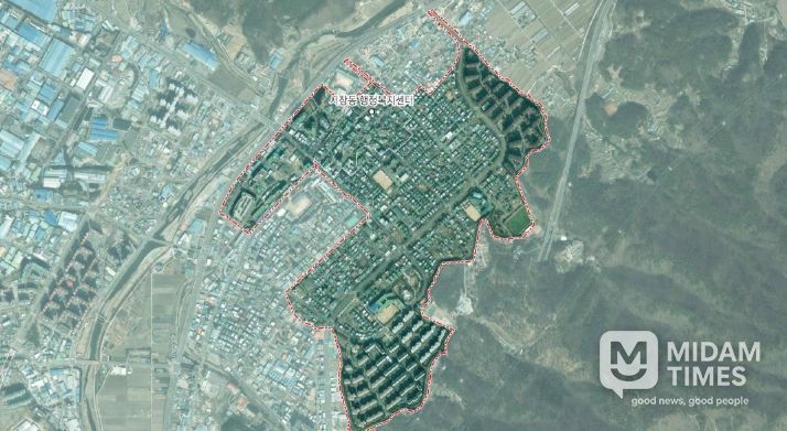 서창지구 노후계획도시 위치도