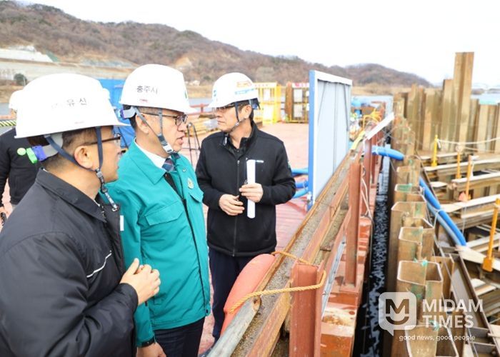 충주시, 해빙기 대비 주요 사업장 현장점검 실시