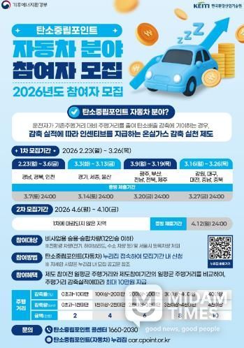 하동군, 2026 탄소중립포인트제 운영