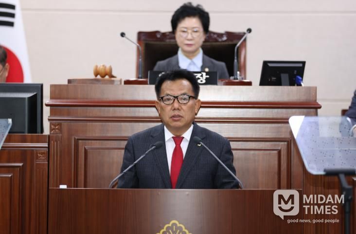 상주시의회 김익상 의원, 5분 자유발언