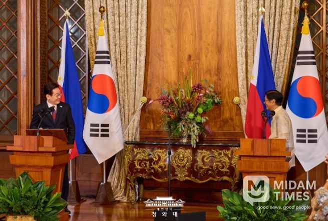 한·필리핀 공동언론발표(청와대)