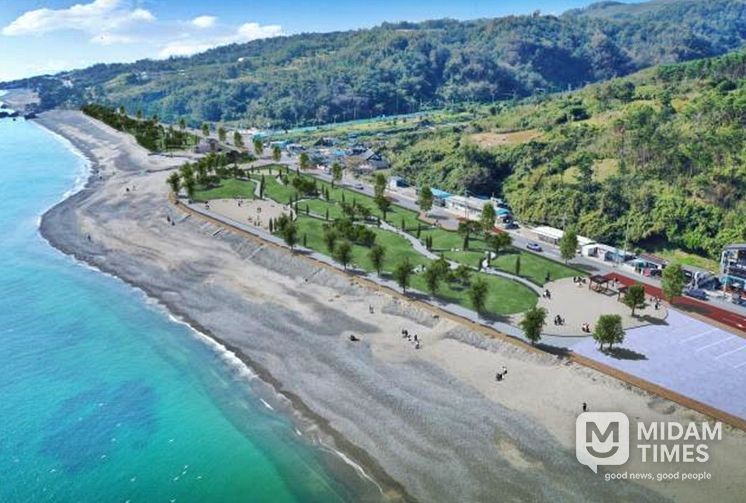 경주시가 추진 중인 ‘문무대왕릉 성역화 사업’ 조감도. 문무대왕릉 일대에 공원과 탐방로, 편의시설 등을 조성해 역사문화 관광공간으로 정비할 계획이다.