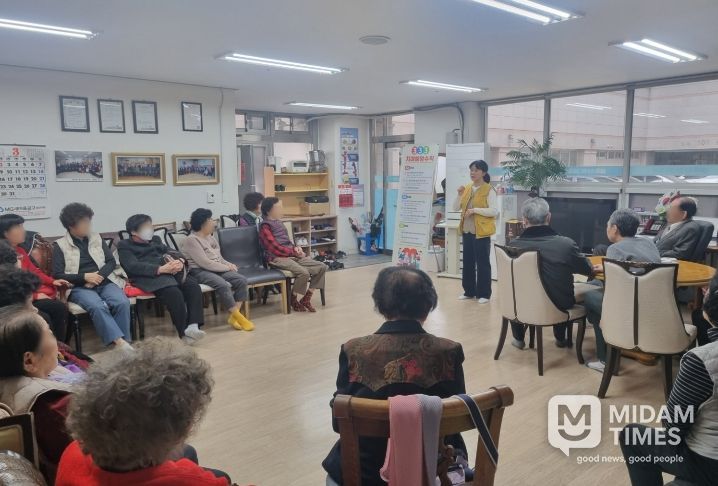 대구 중구보건소, 찾아가는 치매안심센터 운영…경로당 등 현장 방문 지원