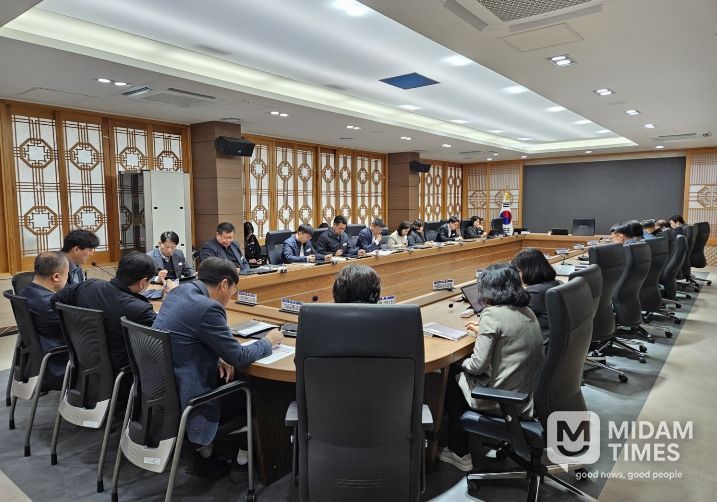 산불대비 주민대피 훈련 및 회의 실시