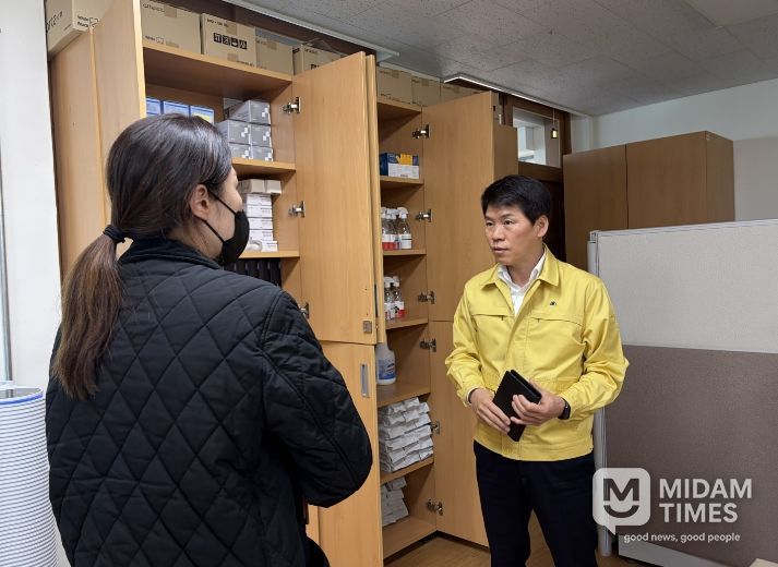 음성교육지원청, 신학기 감염병 예방을 위한 대응 및 방역물품 비축 현황 점검