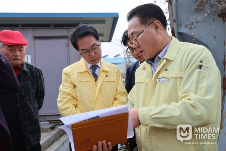 주민 숙원 해결·김치산업 기반 강화 현장 점검