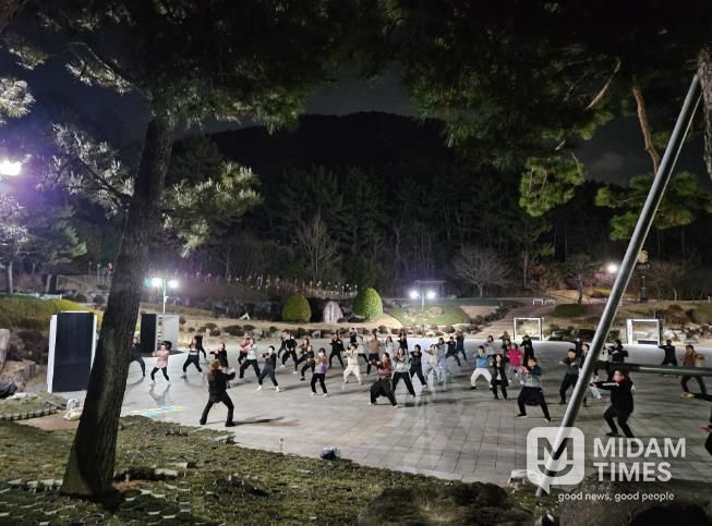 독봉산웰빙공원 별빛운동교실