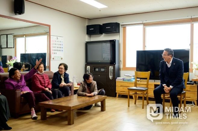 민생현장 방문한 오순문 시장