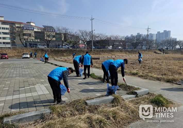 백곡천 환경정화 활동