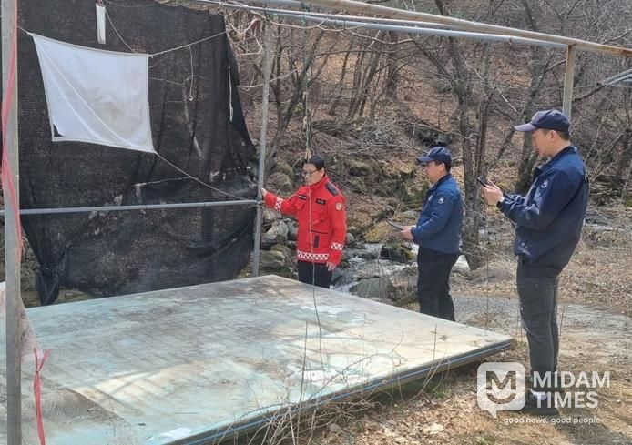 산림 계곡 내 불법 시설물 전수 조사 및 집중 단속