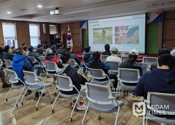 청도군, 현장 중심 안전·보건 순회교육 실시