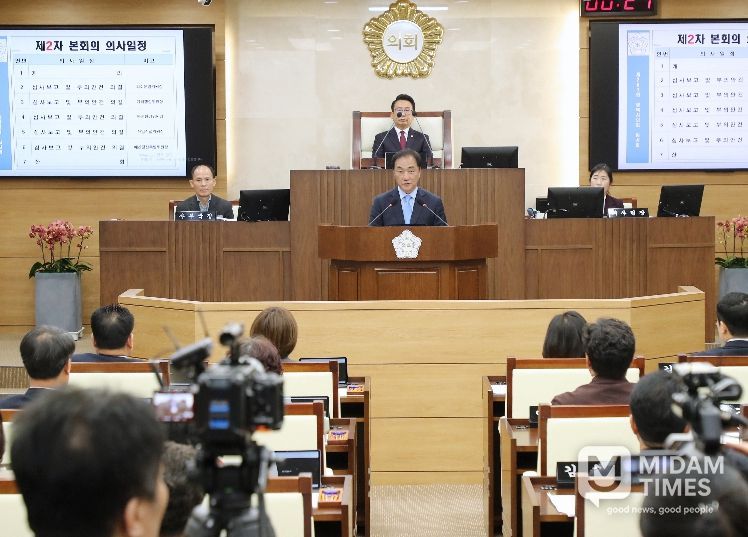 정장선 평택시장, 8년 임기 마무리 인사