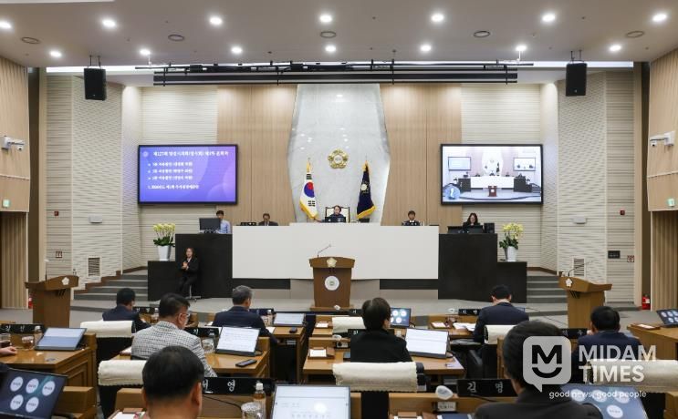 임시회 폐회 사진