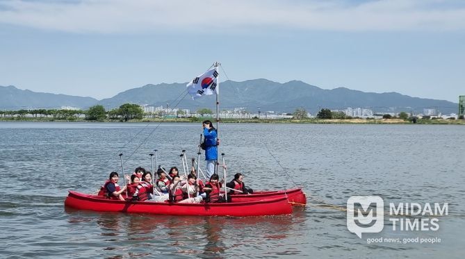 작년 활동 모습.