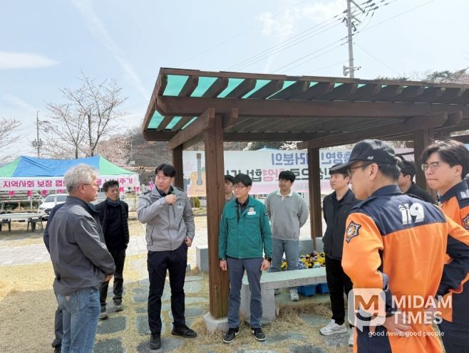 제24회 함양 백운산 벚꽃축제 앞두고 안전점검