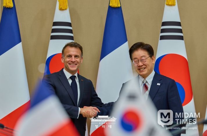 한·프랑스 정상회담(청와대)