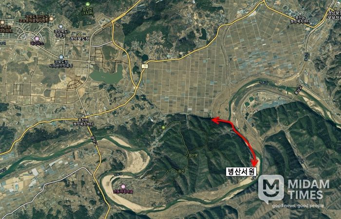 안동 병산서원 진입도로(군도5호) 통행 제한