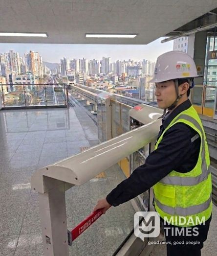 대구교통공사, 3호선 승강장안전문 안전보호벽 개량 추진 … 비상 대피로 확보