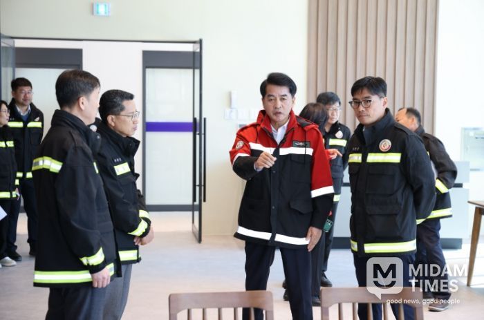 최재형 보은군수, 주요 사업장 현장 점검 실시