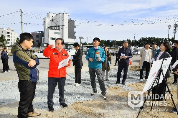하수처리시설 유휴부지 임시주차장