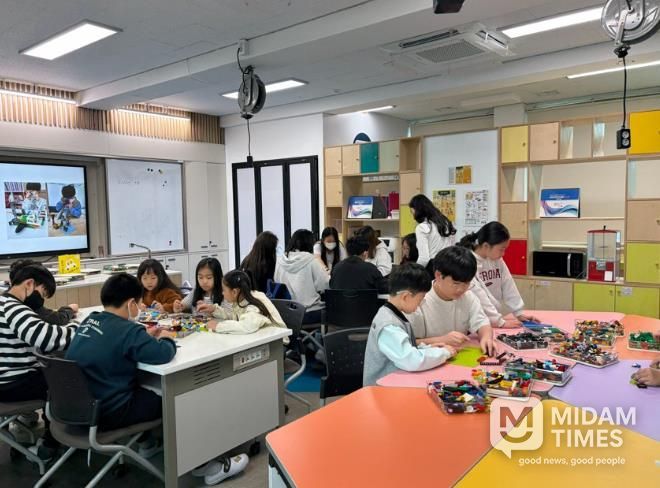 경상북도교육청 영양도서관, 창의 쑥쑥 그림책 레고 교실 큰 호응