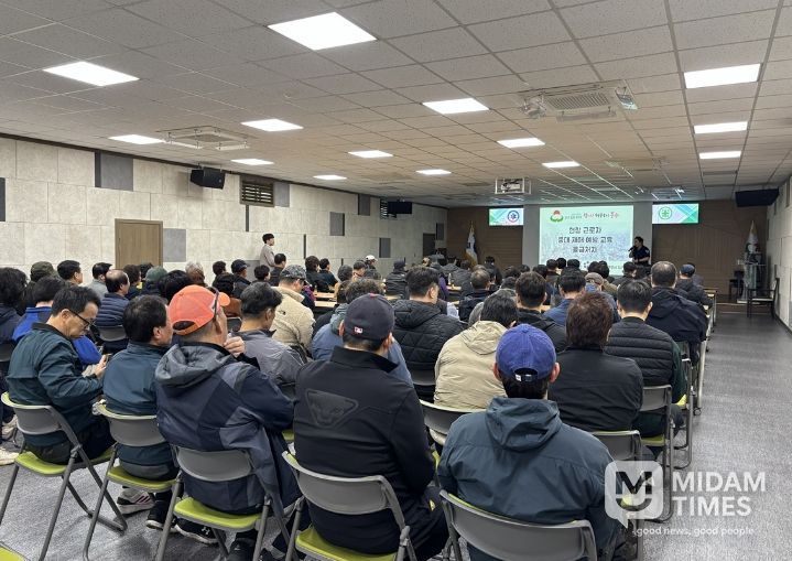 인천 동구, 현장 근로자‘중대산업재해 예방 응급처치 실무교육’실시