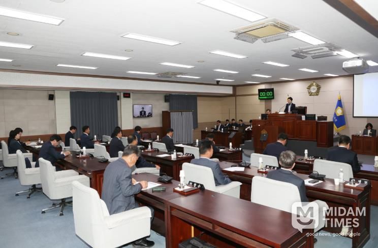 상주시의회, 제238회 임시회 개회