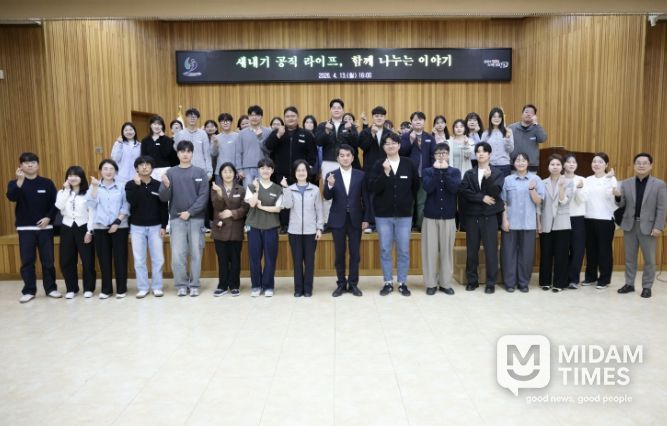 최재형 보은군수, 신규공무원 공직 첫걸음 든든한 동행