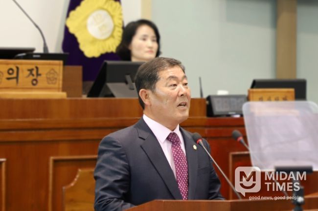 제319회 함안군의회 임시회 조만제 의원 5분 자유발언