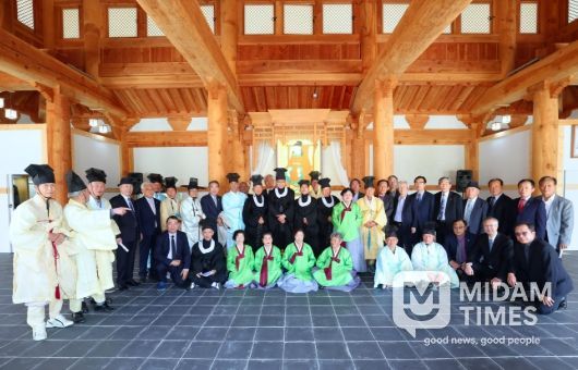함양군 고운 최치원 선생 춘기 제향 봉행