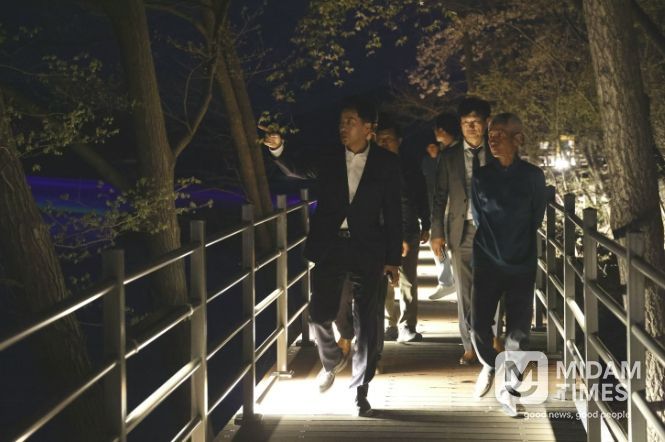 보은군, 수변 따라 걷는 힐링 명소 '궁저수지 둘레길' 조성 완료